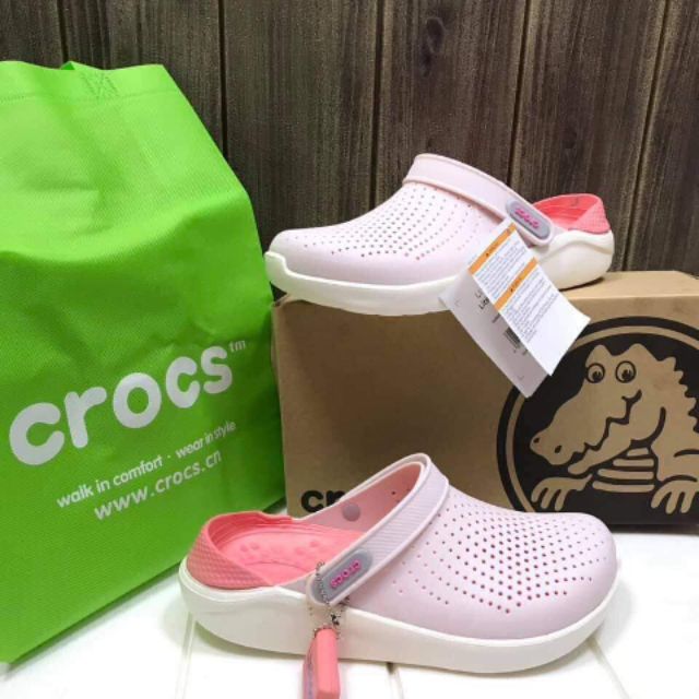 Croc s Literide Pastel Color | Shopee 
