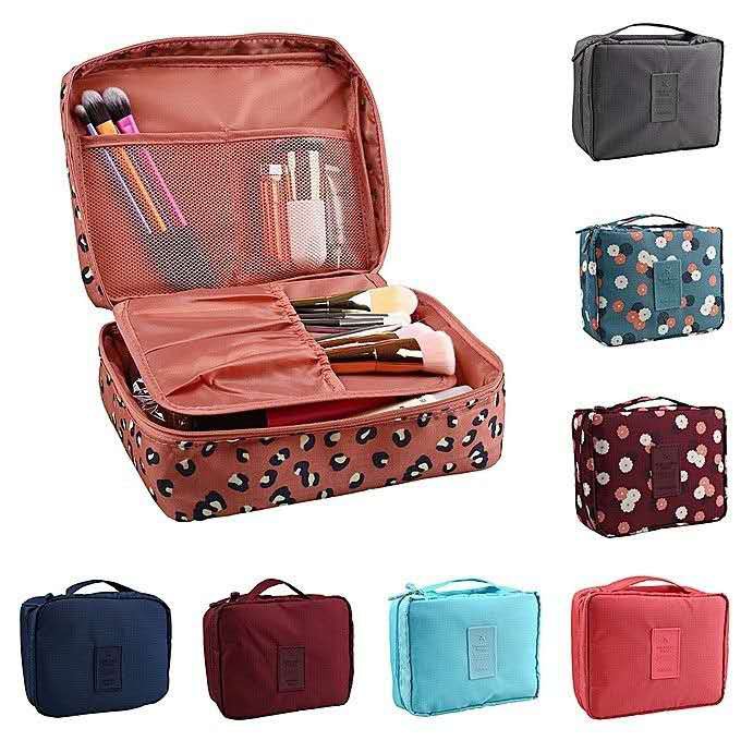 Beauty Wash bag Organizer Storage Purse Monopoly Pouch | Shopee Philippines