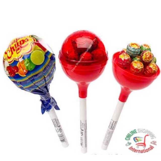 Chupa Chups Mega Lollipop 10 Pcs Assorted Lollipop Inside Shopee