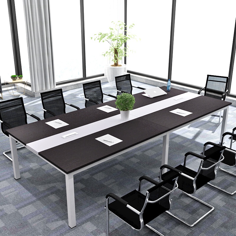 sheng kai Steel Frame Conference Table Long Table Office Furniture