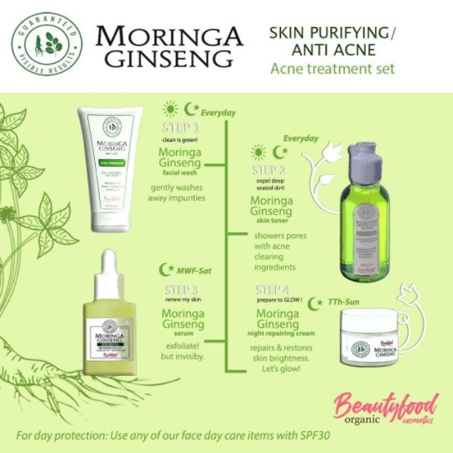 moringa face wash