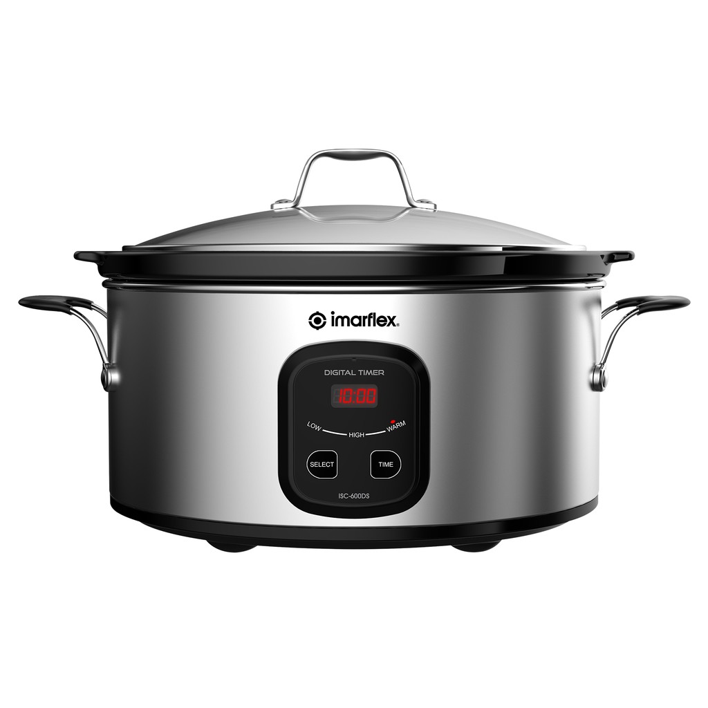 Imarflex Digital Slow Cooker ISC600DS 6.0 Qt. Capacity Shopee