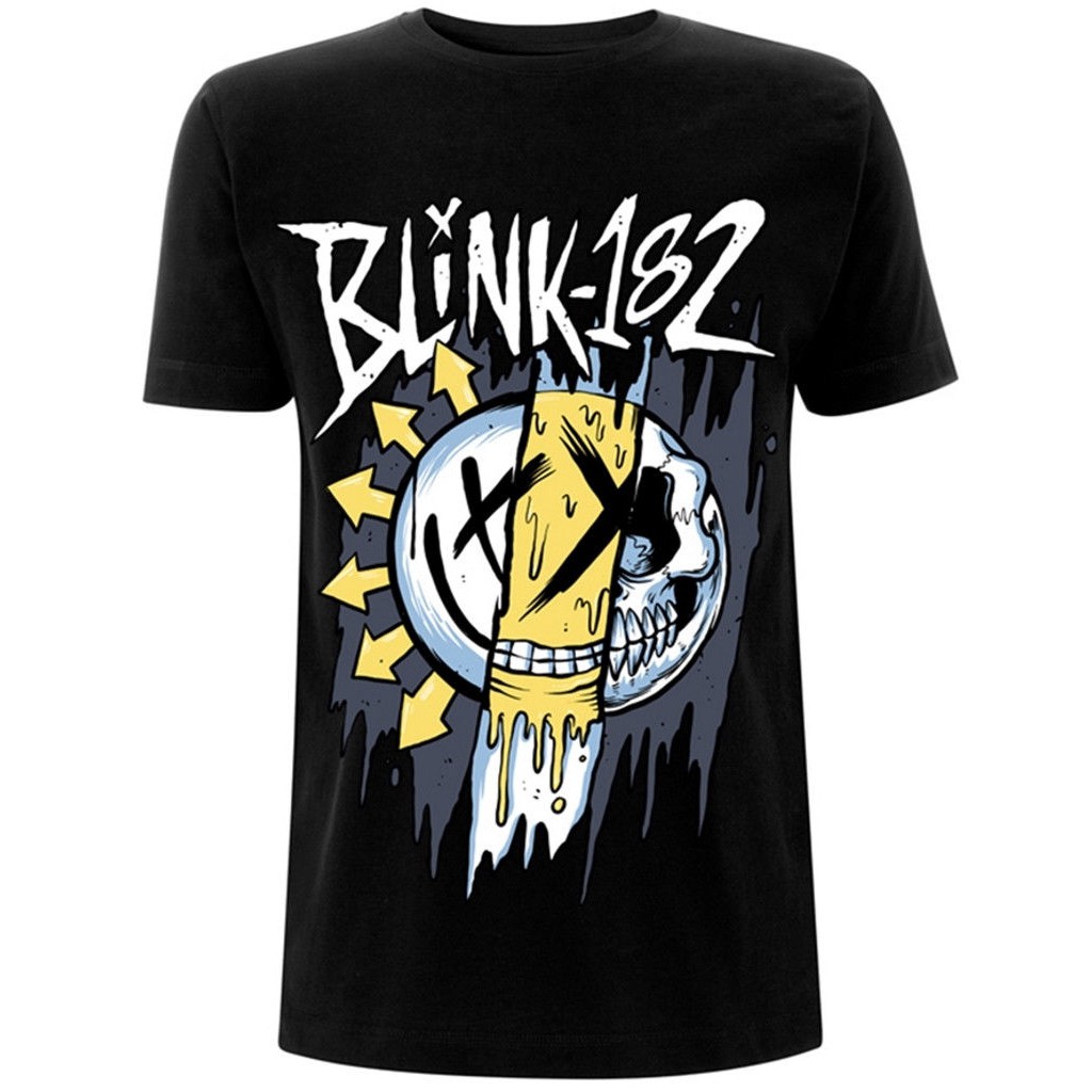 blink 182 lace up shirt