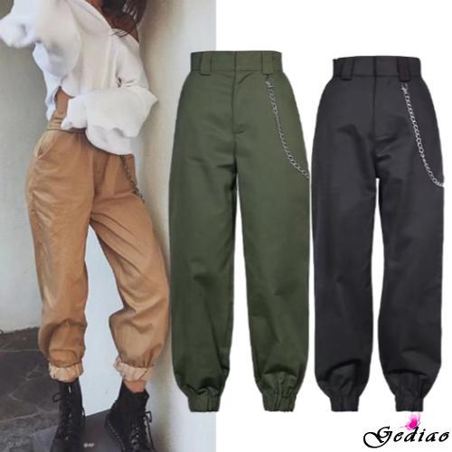 high waisted jogger jeans