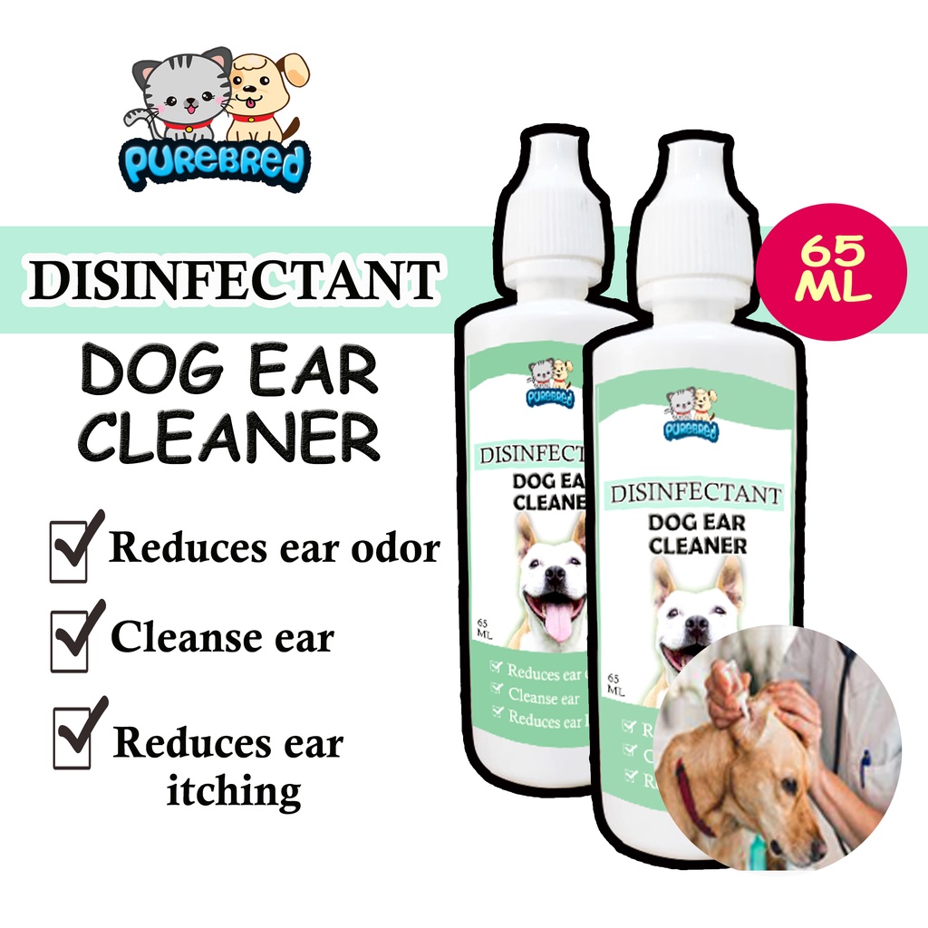 Purebred Dog Ear Cleaner 65ml 