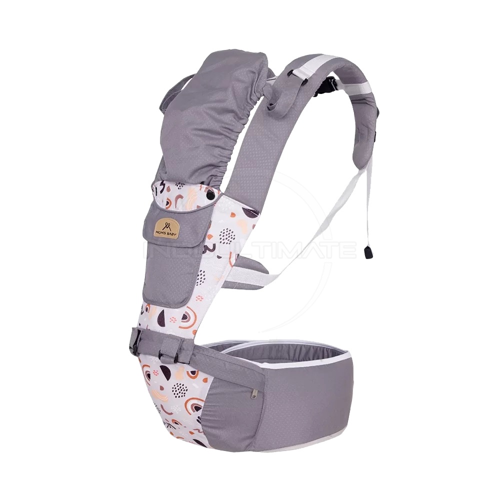 7in1 Way Front Carrier Latest Model 2023 MOMS BABY Hipseat Baby + Head Protector BY-197 Latest Model Baby Carrier Front Sitting Baby Carrier Side Baby Carrier Multifunctional Carrier Instant Baby Carrier Anti-Stress Baby Carrier — view 2