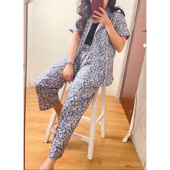 DAILY SET RAYON tiedye - HOMEY SET FIT Xl - PAJAMA SET RAYON - PAJAMA RAYON MA