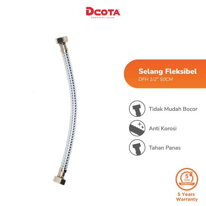 Dcota Flexible Hose / DFH Flexible Hose 1/2″ 50cm