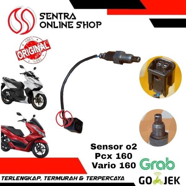 Exhaust Sensor O2 Oxygen Co2 Pcx 160 Vario 160 Adv 160 Socket 2 Wires ...