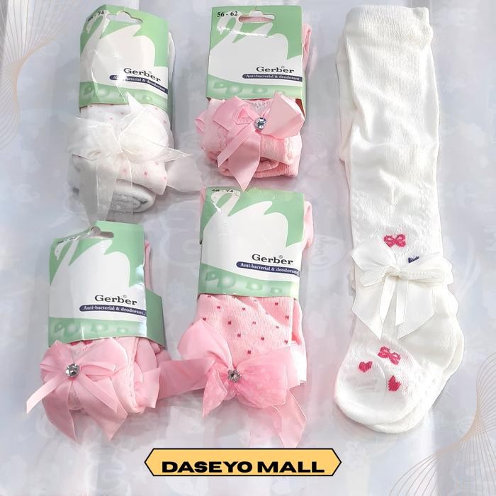 GERBER RIBBON LEGGINGS BABY LEGGINGS RIBBON FOOT COVERS BABY LEGGINGS SHIPPINGbebas - Image 4