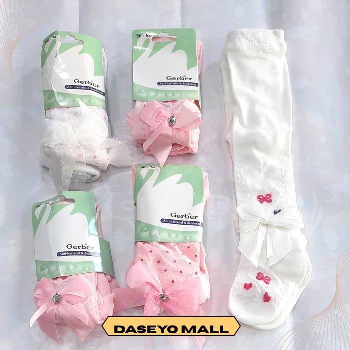 GERBER RIBBON LEGGINGS BABY LEGGINGS RIBBON FOOT COVERS BABY LEGGINGS SHIPPINGbebas - Image 3