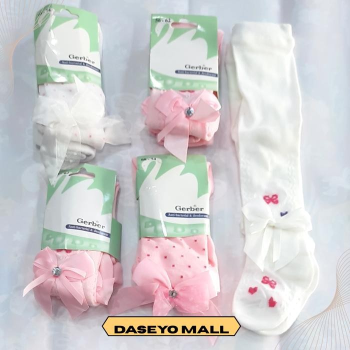 GERBER RIBBON LEGGINGS BABY LEGGINGS RIBBON FOOT COVERS BABY LEGGINGS SHIPPINGbebas - Image 2