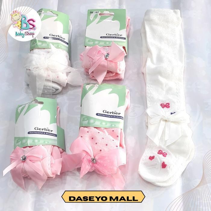 GERBER RIBBON LEGGINGS BABY LEGGINGS RIBBON FOOT COVERS BABY LEGGINGS SHIPPINGbebas - Image 5