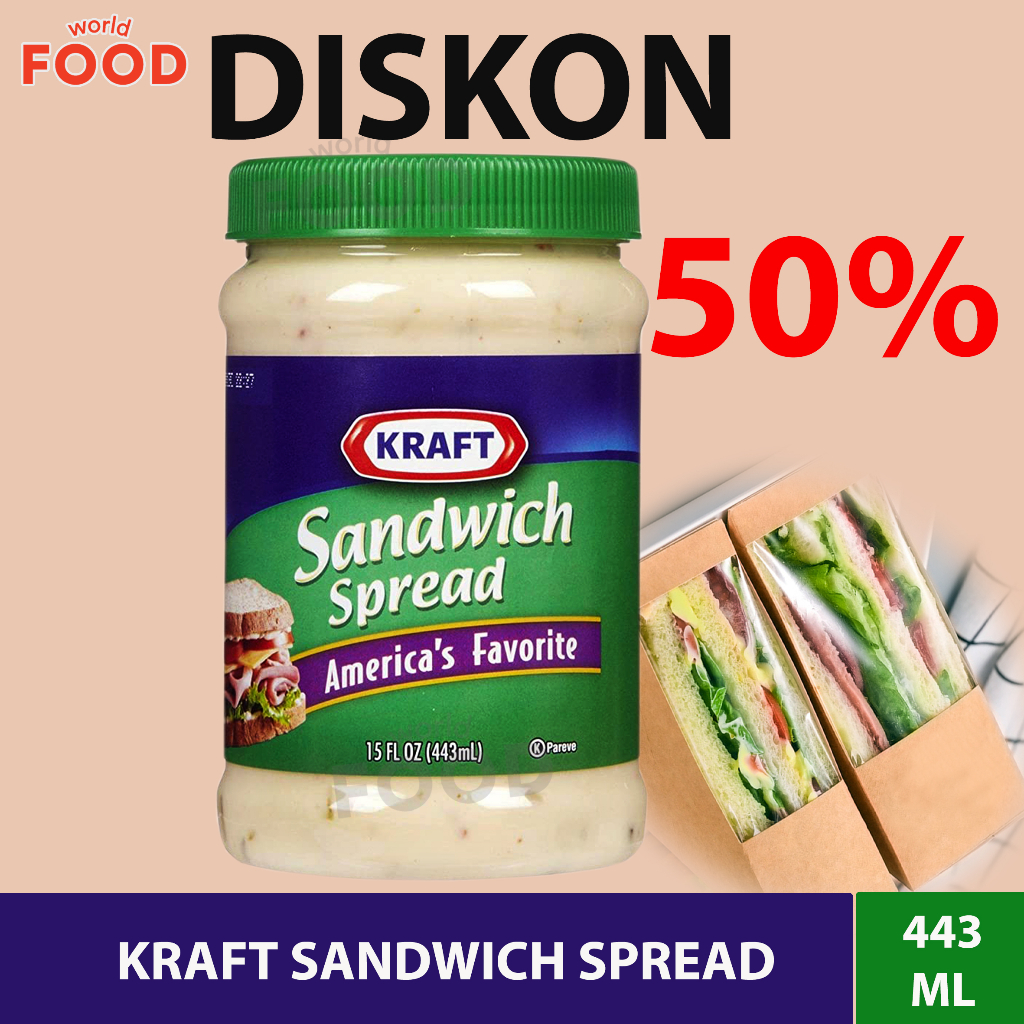 Kraft SANDWICH SPREAD 15OZ Shopee Philippines