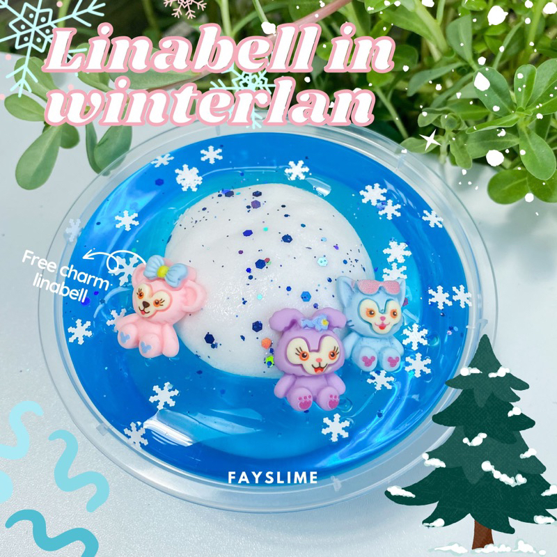 Linabel in winterland | Cloud slime | Snow slime | Shopee Philippines