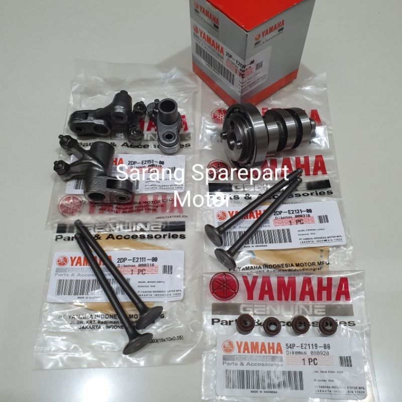 Noken As Camshaft Package+Valve Plate+Valve Set+Valve Seal Nmax N max