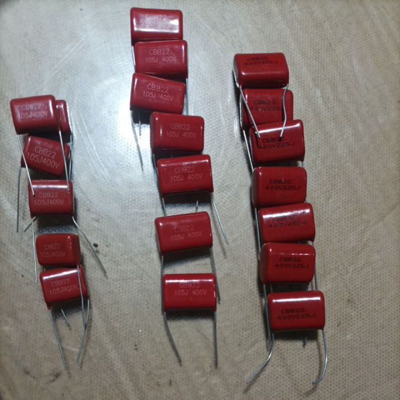 Milar Capacitors 105j /1000 n And 225 /2200n 400v Shopee Philippines