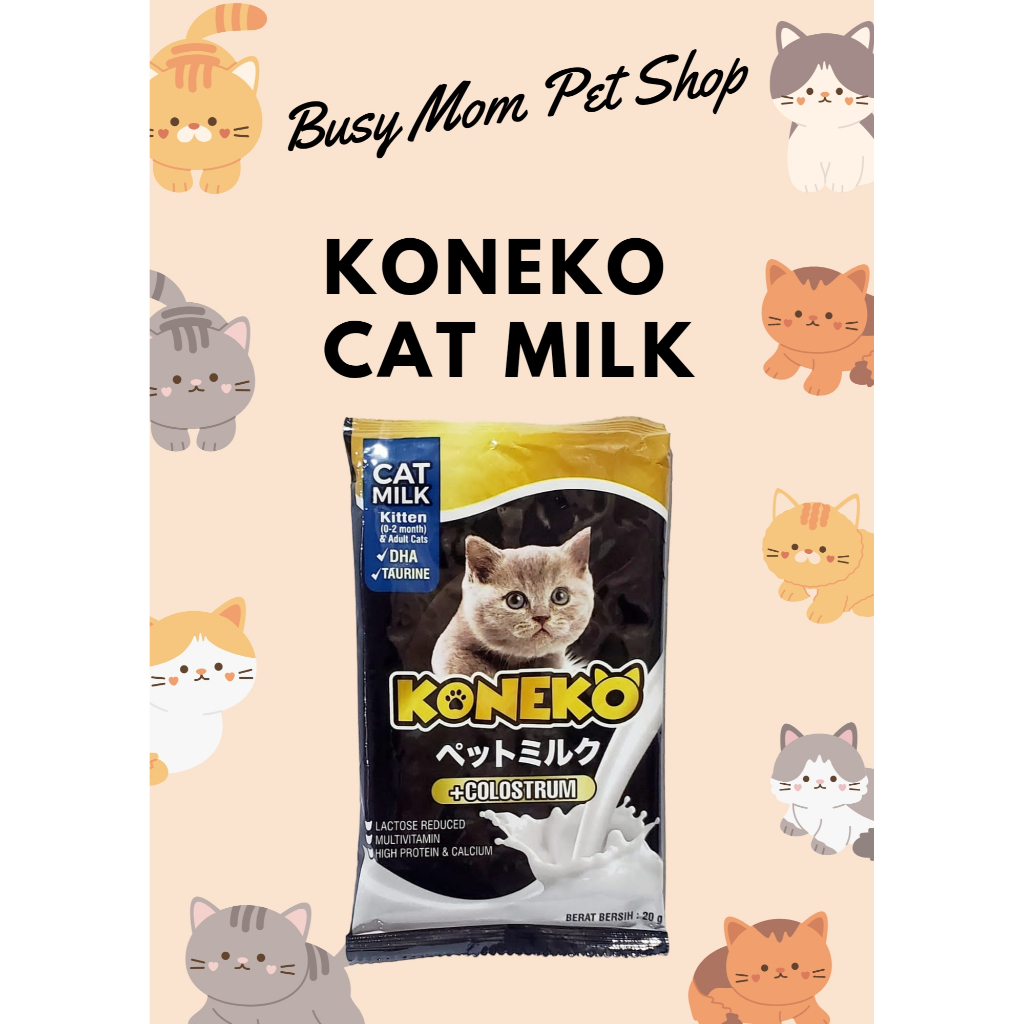 Wholesale Cat Milk 20g Connecto Licensed Japan Baby Kitten Pregnant Adults  All Ages Non Growssy 20g Shopee Philippines
