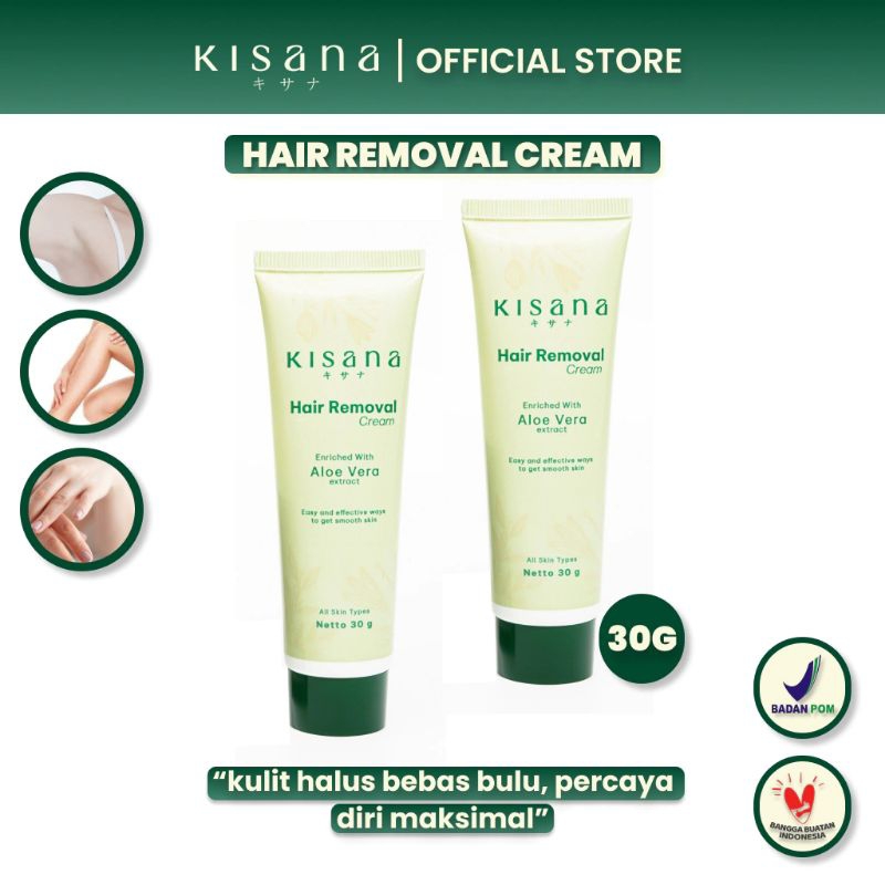 Kisana HAIR REMOVEL ALOE VERA Painless HAIR Removal 30ml