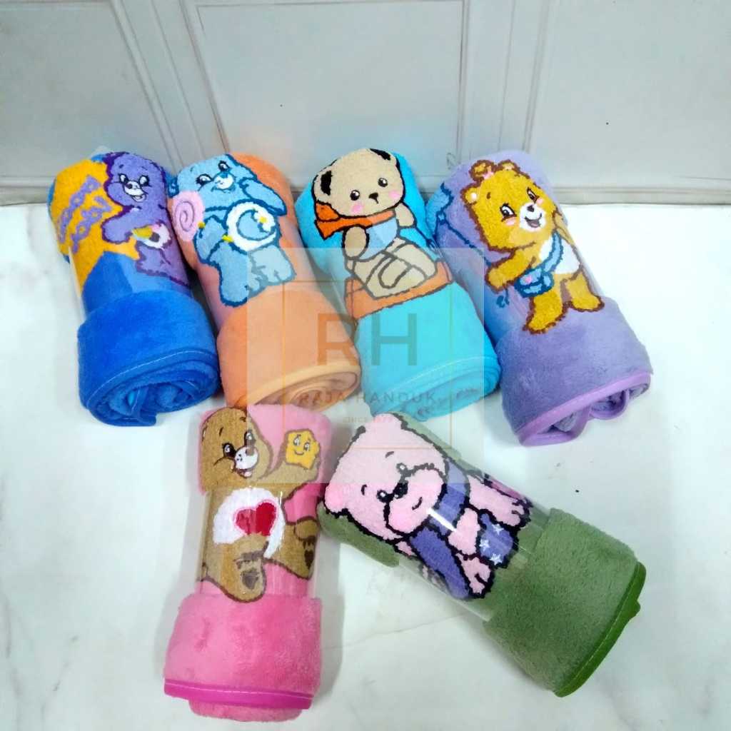 Children’s Bath Towel Teddy Bear Cap Elephant 50x100cm