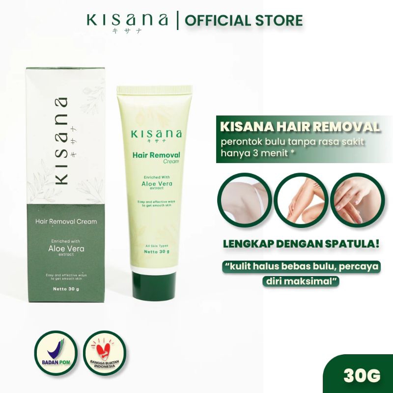 Kisana HAIR REMOVEL ALOE VERA Painless HAIR Removal 30ml