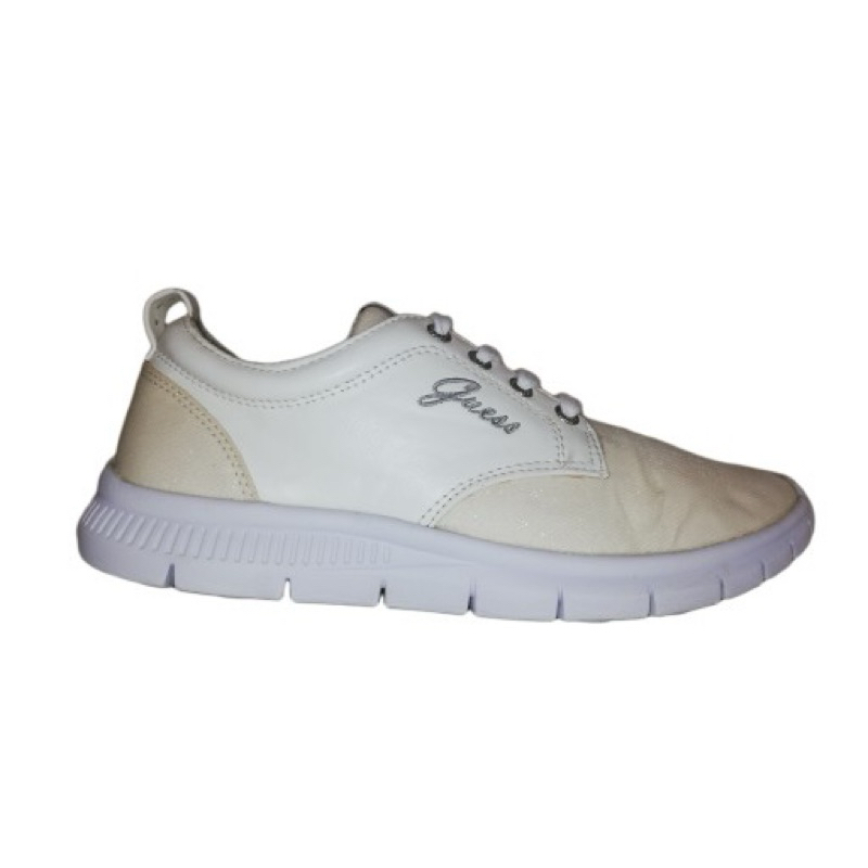 Guess white sneakers price online