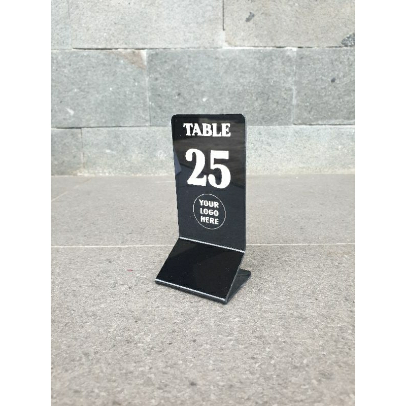 Cafe TABLE NUMBER/ACRYLIC TABLE NUMBER/TABLE NUMBER - UniTop