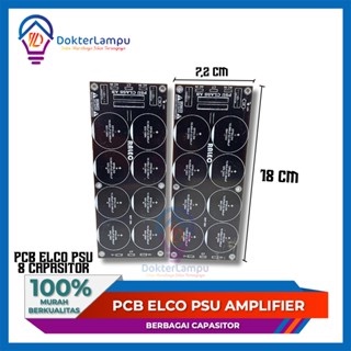 PCB PSU CONTENTS Elco Elko Amplifier GOOD QUALITY - Image 5