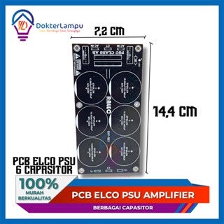 PCB PSU CONTENTS Elco Elko Amplifier GOOD QUALITY - Image 2