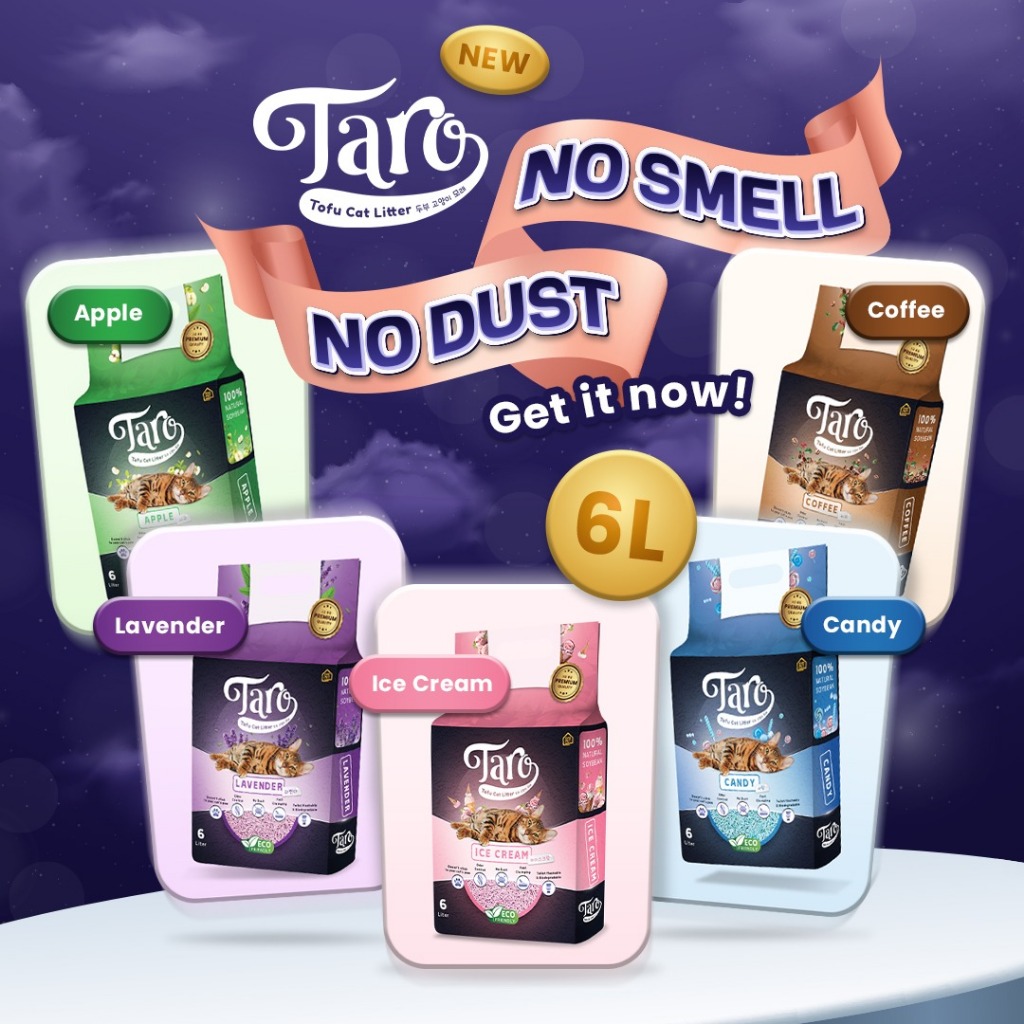 TARO TOFU - Taro Tofu Cat Litter 6L