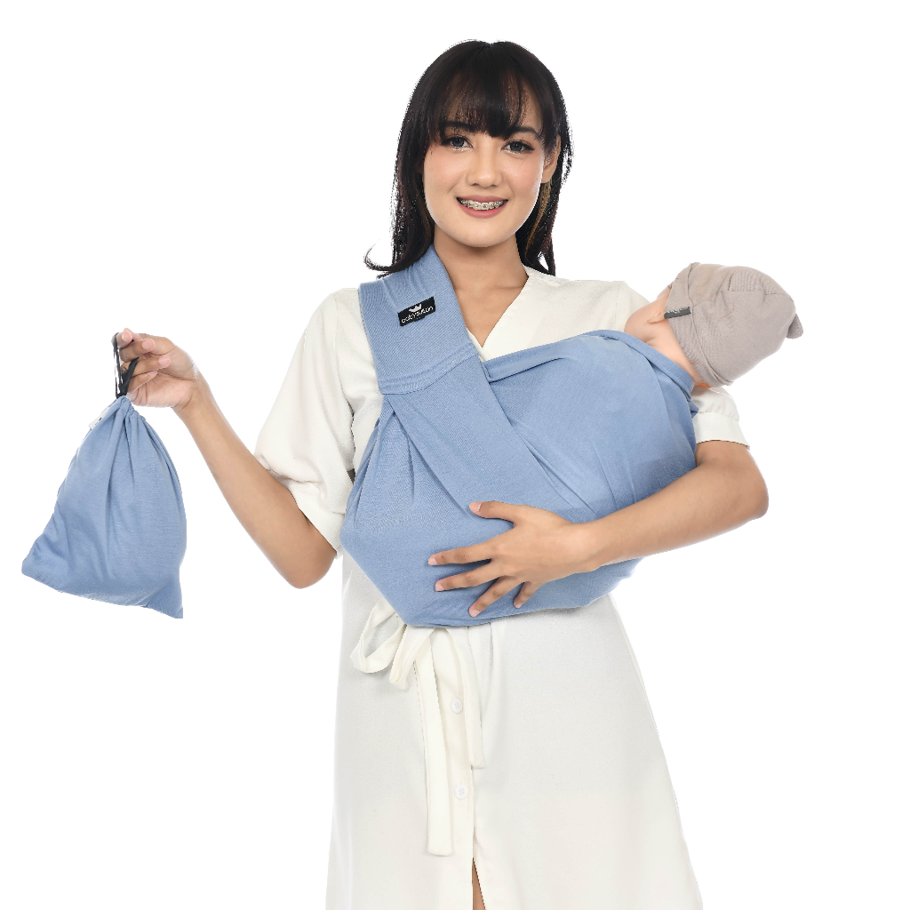Baby Sultan - GEOS Side Carrier with Instant Foam Cushion - Premium Foam Pouch Baby Carrier — view 4