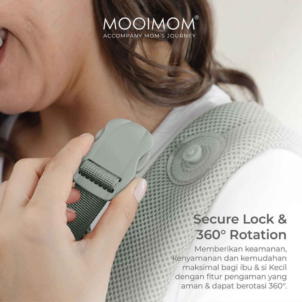 Mooimom SSC Baby Carrierwonder - MOOIMOM wonder Carrier Newborn Baby Carrier/ Up to 3 Years Old M-Shape Baby Carrier/ M-Shaped Carrier/ SSC Carrier/ Baby Carrier Kangaroo Pocket Anti-Hot Breathable Material Soft & Comfortable Fabric — view 2