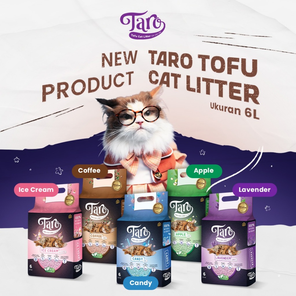 TARO TOFU - Taro Tofu Cat Litter 6L - Image 3