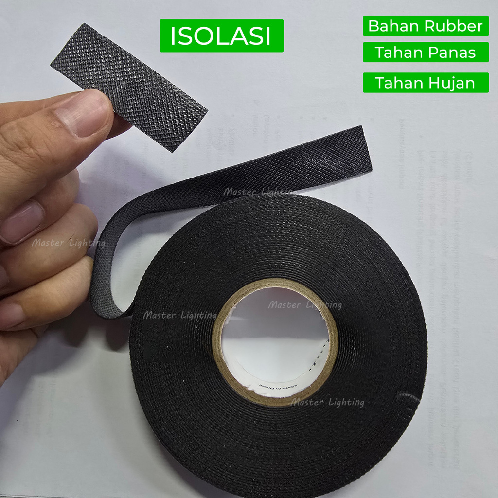 Insulation for connecting cables made of rubber, heat resistant, rain, safer and stronger, cable protectors, spare parts tape