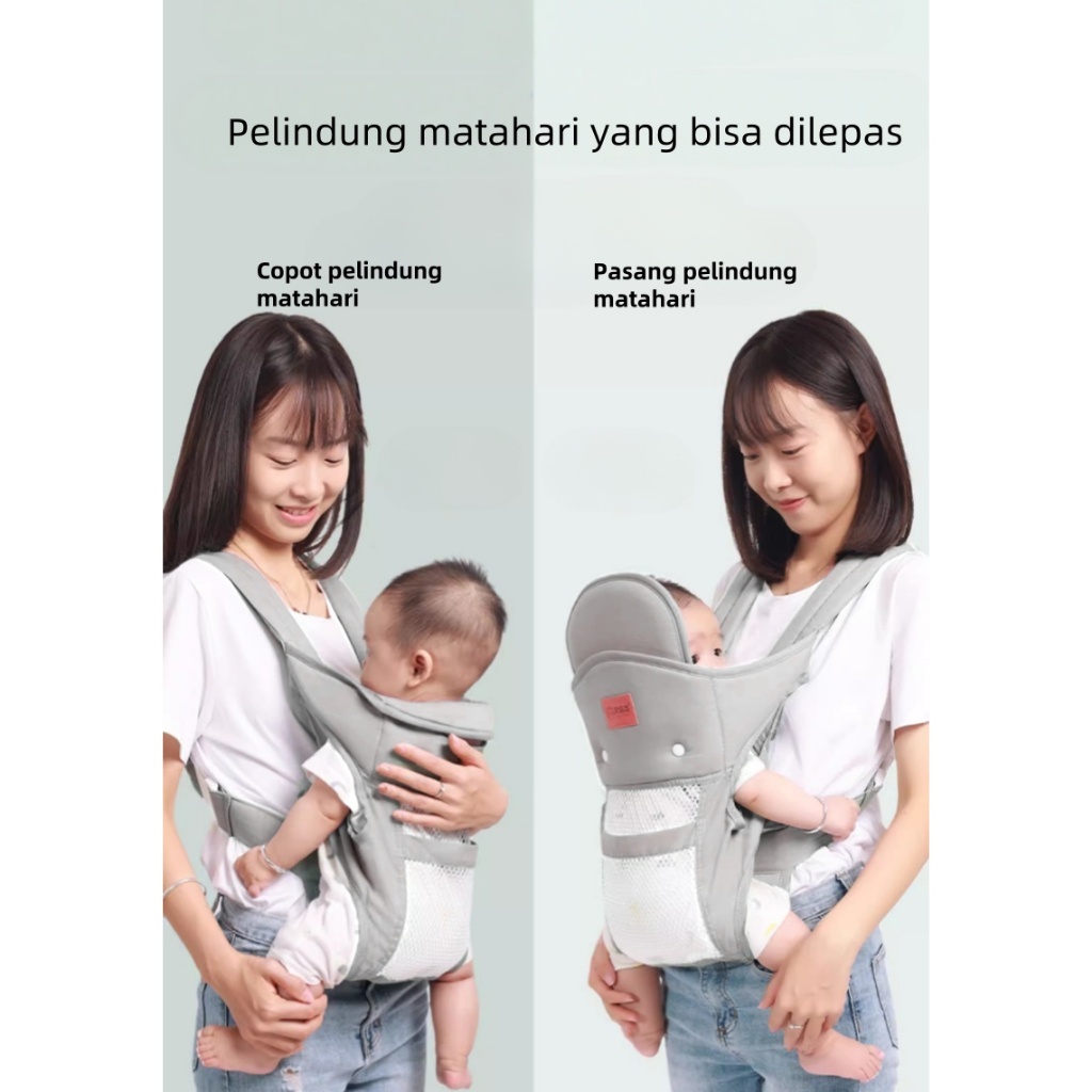 Front baby carrier baby carrier hipseat carrier m shape newborn side instant equipment ergonomic baby carrier baby wrap carrier — view 5