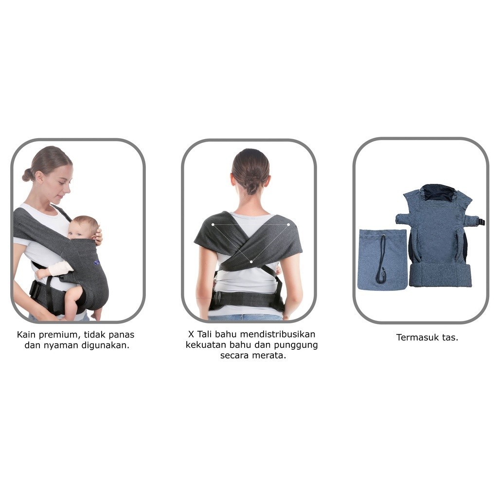 BabySafe - BC010 - M Shape Baby Carrier | Baby Safe M-Shaped Baby Carrier - BC010 - M-Shaped Baby Carrier | Babynkids M Shapepikmii Baby Carrier Baby Carrier Newborn Carrier Baby 0-12 Months — view 3