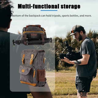 Selens DSLR Camera Bag Multifunctional Camera Backpack Outdoor Travel Camera Video Bag Waterproof Large Capacity Photography Bag With Clapboard for Canon Nikon Sony #7