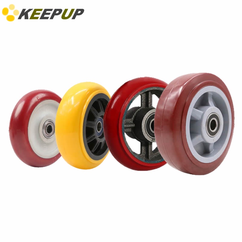 Replacement caster wheels,with bearing,Heavy duty polyurethane,high load capacity,wear