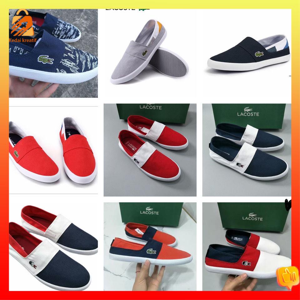 Shop lacoste canvas shoes for Sale on Shopee Philippines