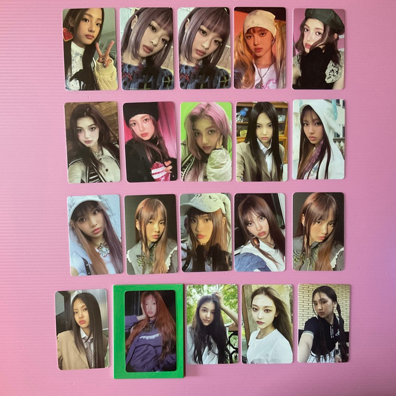 NEWJEANS OMG Minji Hanni Danielle Haerin Photocard | Shopee Philippines