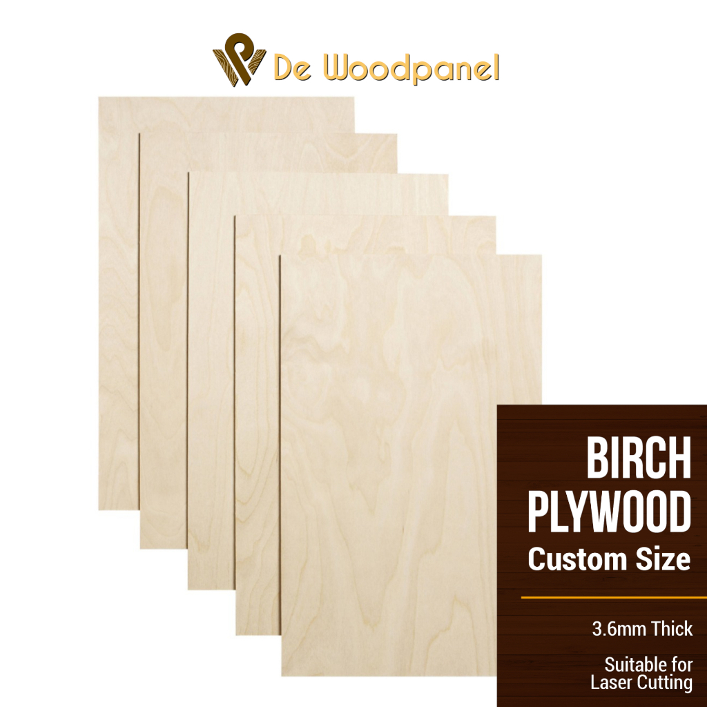 4mm Birch Plywood 210mm x 148mm Shopee Philippines