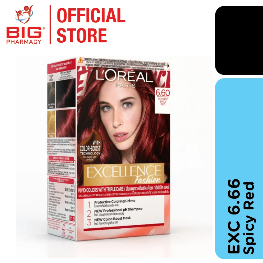 Loreal Excellence Fashion 6.66 Intense Spicy Red