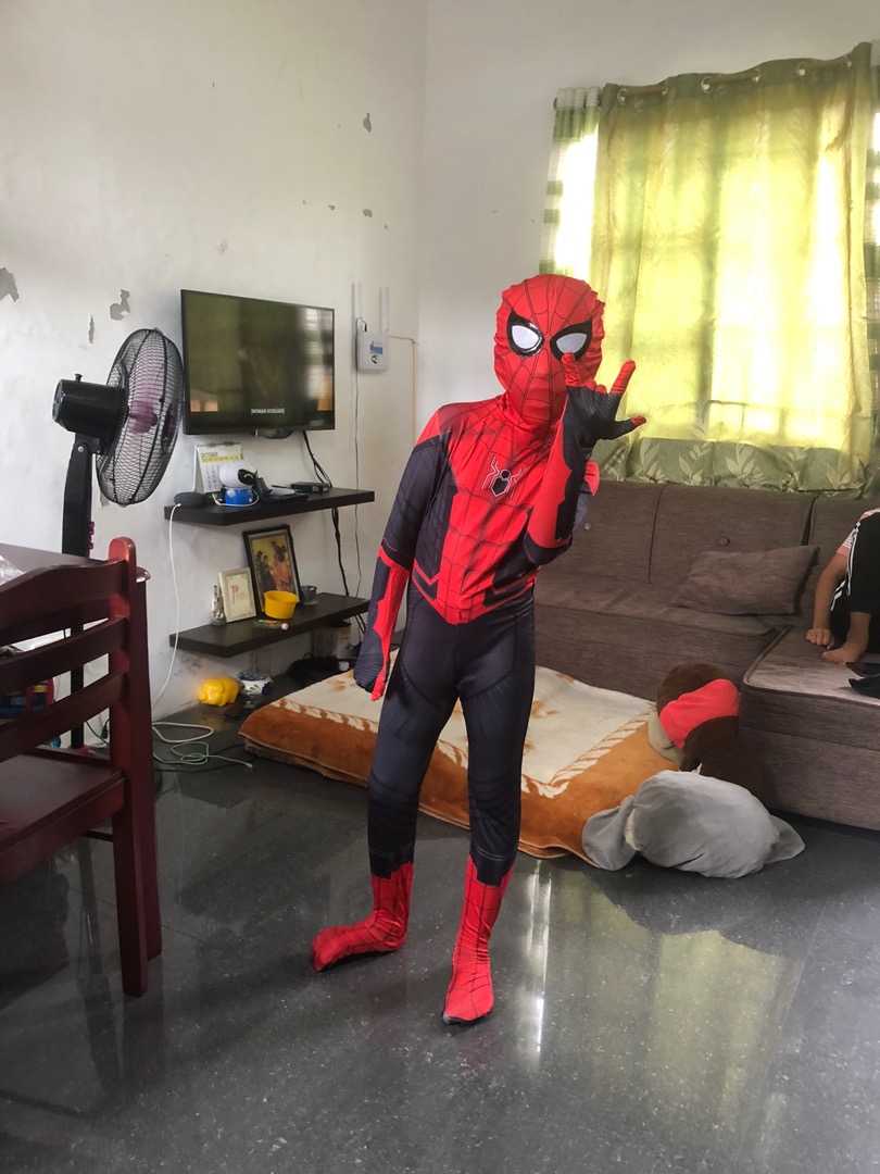 Superhero Spiderman Costume Bodysuit for Kids Spandex Zentai Halloween Spider  Man Cosplay Jumpsuit 3D Style | Shopee Philippines