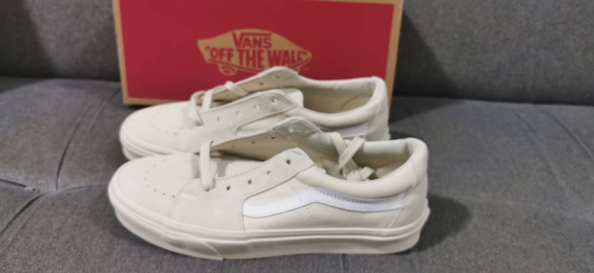 vans sk8 low contrast bone white
