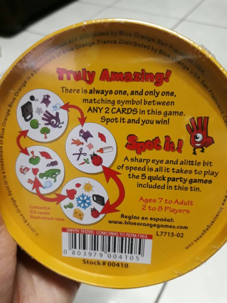 Retailmnl Spot It Card Game Party Game Toy for Kids | Shopee Philippines