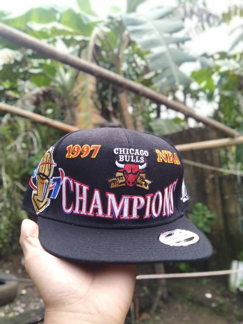 ヴィンテージ復刻 NBAキャップ1996年チャンピオン【新品タグ付き