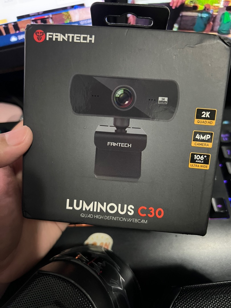 fantech luminous c30 quad high definition webcam