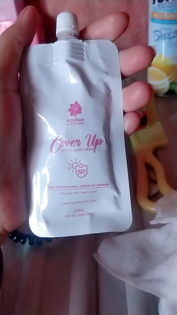 rosmar cover up tinted sunscreen
