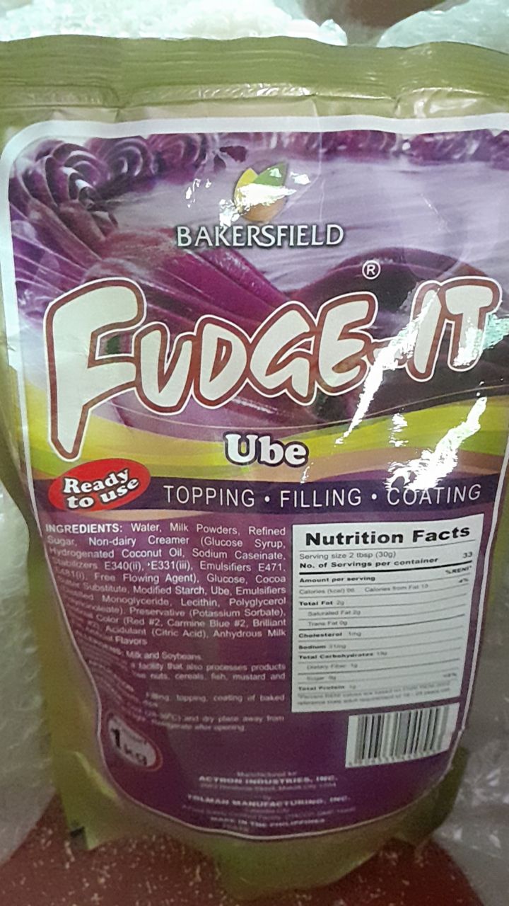 Bakersfield Fudge-It Ube 1kg