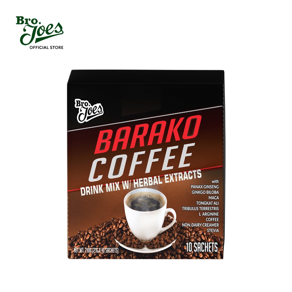Bro Joe's Barako Coffee 10 Sachets/box Shopee Philippines